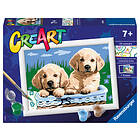 Ravensburger CreArt Cute Puppies