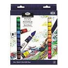 Royal & Langnickel Akrylfärg Artist Colors Set 24x12ml