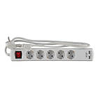 Voltomat Heating 5-Way Switch 2x USB 1.4m