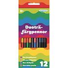 Kärnan Duo Colour Färgpennor 12-pack
