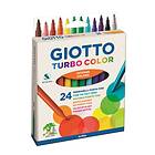 Giotto Turbo Color Tuschpennor 24-pack