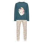 name it Organic Cotton Unicorn Print Nightset Pyjamasset