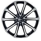 MAK Wheels Davinci Black Polished 7.5x18 5/112 ET46 CB57.1