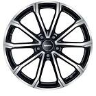 MAK Wheels Davinci Black Polished 7x17 5/108 ET50 CB63.4