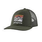 Patagonia Line Logo Ridge LoPro Trucker Keps