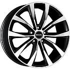 MAK Wheels Wolf Black Machined Face 6.5x16 5/112 ET42 CB76