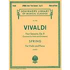 Vivaldi; Spring Op 8, Violin/piano