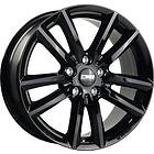 CMS Wheels C27 Complete Black Gloss 6x16 5/100 ET50 CB54.1