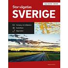 Stor Vägatlas Sverige I Stort Format, Skala 1-250000-1-400000