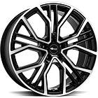 Brock Wheels B41 Black Full Polish 9.5x21 5/112 ET37 CB66.6