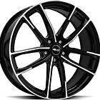 Brock Wheels B38 Black Full Polish 8x19 5/112 ET40 CB57.1