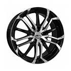 Brock Wheels B26 Black Polished 8x18 5/112 ET42 CB66.6