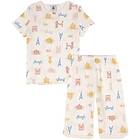 Petit Bateau Paris Print Pyjamasset