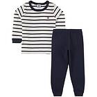 Petit Bateau Randig Pyjamasset