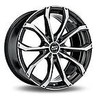 MSW by OZ 48 Black Machined Face 8x19 5/112 ET45 CB73.1