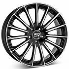 MSW by OZ 30 Gloss Black Full Polished 8.5x19 5/112 ET20 CB73.1