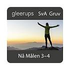 Gleerups Utbildning AB Nå målen 3-4, digital, elevlicens, 6 mån