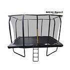 MCUSport Pro Firkantet Trampolin Net Stige 366x244cm