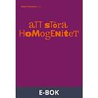 Nordic Academic Press Att störa homogenitet, (E-bok)