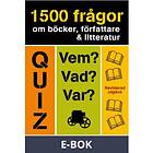 1500 frågor om böcker, författare & litteratur, (E-bok)