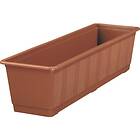 Geli Blomlåda Standard Plast 60x17x14cm Terrakotta