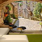 Arkiio Fototapet Provincial Alley In Tuscany alley in 100x70