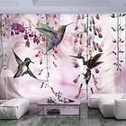 Arkiio Fototapet Flying Hummingbirds Pink (Pink) 150x105