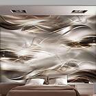 Arkiio Fototapet Självhäftande Umber Waves fototapet 196x140