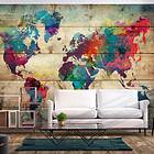 Arkiio Fototapet Självhäftande Multicolored Nature fototapet 98x70