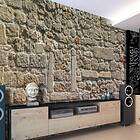 Arkiio Fototapet Wall From Stones 150x105