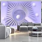 Arkiio Fototapet Självhäftande Lavender Maze fototapet maze 441x315