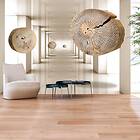 Arkiio Fototapet Självhäftande Flying Discs Of Wood fototapet of 343
