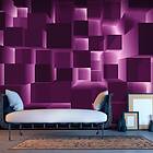 Arkiio Fototapet Självhäftande Purple Hit fototapet 441x315