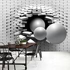 Arkiio Fototapet Självhäftande Another Brick In The Wall fototapet 2