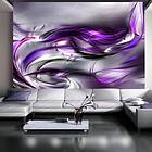 Arkiio Fototapet Purple Swirls 150x105