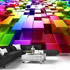 Arkiio Fototapet Colored Cubes 150x105