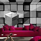 Arkiio Fototapet Rubik's Cube In Gray cube in gray 100x70