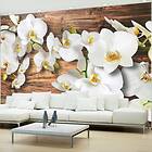 Arkiio Fototapet Forest Orchid 100x70