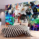 Arkiio Fototapet Självhäftande Urban Lily fototapet 196x140