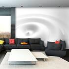 Arkiio Fototapet White Swirl 100x70