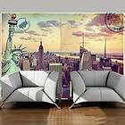 Arkiio Fototapet Postcard From New York from 200x140