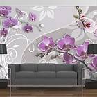 Arkiio Fototapet Flight Of Purple Orchids of purple orchids 150x105