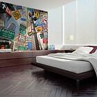 Arkiio Fototapet New York Signposts signposts 200x154