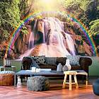 Arkiio Fototapet Självhäftande Magical Waterfall fototapet 245x175