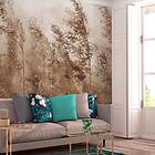 Arkiio Fototapet Tall Grasses Brown Självhäftande fototapet 196x140