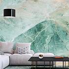 Arkiio Fototapet Turquoise Marble Självhäftande fototapet 196x140