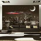Arkiio Fototapet Starry Night Over Ny NY 150x105