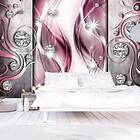 Arkiio Fototapet Pink And Diamonds and 200x140