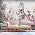 Arkiio Fototapet Självhäftande Floral Meadow fototapet 196x140