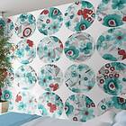 Arkiio Fototapet Turquoise meadow circle 50x1000 cm